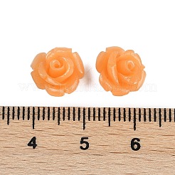 Synthetic Coral Carved Beads&nbsp;CORA-M001-07I