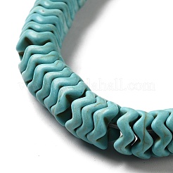 Synthetic Turquoise Dyed Beads Strands&nbsp;G-E594-21A