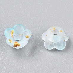 Frosted Transparent Acrylic Beads&nbsp;OACR-N137-72I