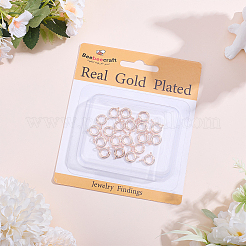 20Pcs Brass Spring Ring Clasps&nbsp;KK-BBC0027-68A-G