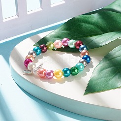 Acrylic Beaded Stretch Kids Bracelets&nbsp;BJEW-JB07771