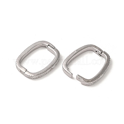 Brass Twister Clasps&nbsp;KK-L208-78P