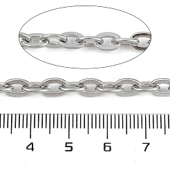 Non-Tarnish 304 Stainless Steel Link Chains&nbsp;CHS-A013-05P