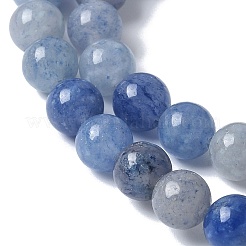Natural Blue Aventurine(Dyed & Heated) Beads Strands&nbsp;G-U015-8MM-01