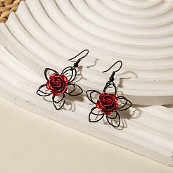 Alloy Dangle Earrings&nbsp;FS-WGDCE46-01
