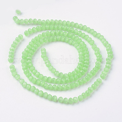Imitation Jade Glass Beads Strands&nbsp;GLAA-R135-2mm-36