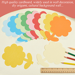 8 Sets Flower Paper for Wedding Party Home Decoration&nbsp;AJEW-SP0001-32A