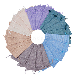 Burlap Packing Pouches Drawstring Bags&nbsp;ABAG-BC0001-16