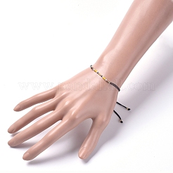 Adjustable Braided Bead Bracelets&nbsp;BJEW-JB04853