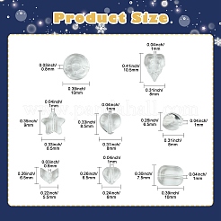 Transparent Glass Beads&nbsp;GLAA-CJ0002-58