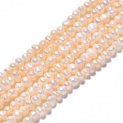 Natural Cultured Freshwater Pearl Beads Strands&nbsp;PEAR-N013-03B