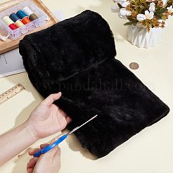 Super Soft Imitation Rabbit Plush Polyester Fabric&nbsp;DIY-WH0671-051A