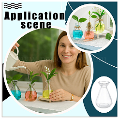 Empty Glass Diffuser Bottle for Aromatherapy&nbsp;LS-AJEW-WH0752-132