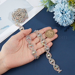 1 Yard Iron Rhinestone Cup Chains&nbsp;DIY-BC0016-30