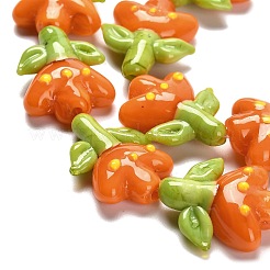 Handmade Lampwork Beads Strands&nbsp;LAMP-A005-03D