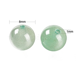 100Pcs 8mm Natural Green Aventurine Round Beads&nbsp;DIY-LS0002-11