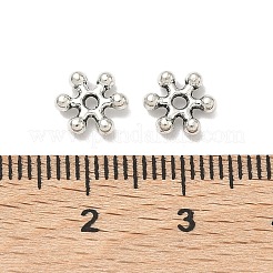 Flower Alloy Spacer Beads&nbsp;X-PALLOY-ZN152-AS-RS