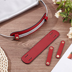 PU Leather Shoulder Strap Pads&nbsp;DIY-WH20001-32F