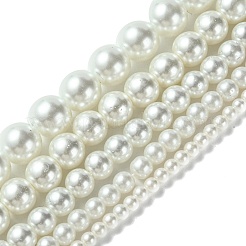 Dyed Glass Pearl Round Beads Strands&nbsp;HY-X0001-06