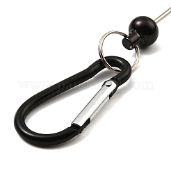 5Pcs 5 Colors Aluminum Climbing Carabiners&nbsp;AJEW-YW0001-21
