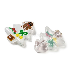 Christmas Theme Handmade Lampwork Beads&nbsp;LAMP-I027-07D