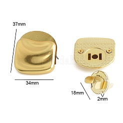 Round Alloy Snap Lock Buckles&nbsp;PW-WG27771-01