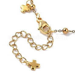 304 Stainless Steel Cross Charm Bracelets&nbsp;BJEW-JB11697