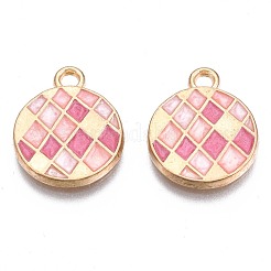 Alloy Enamel Pendants&nbsp;ENAM-N054-58C-RS