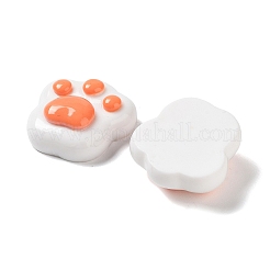 Cartoon White Cat Resin Decoden Cabochons&nbsp;CRES-R203-01E