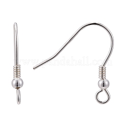 925 Sterling Silver Earring Hook Findings&nbsp;STER-M104-01C