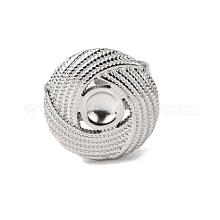304 Stainless Steel Cuff Ring Components&nbsp;STAS-P403-08P