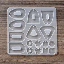 DIY Silicone Pendant Molds&nbsp;DIY-G079-12A