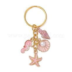 3Pcs Alloy Enamel Keychain&nbsp;KEYC-JKC01021