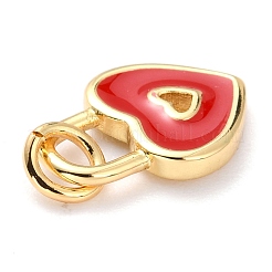 Brass Enamel Pendants&nbsp;X-KK-M218-11B-RS