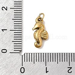 Marine Organism Theme 304 Stainless Steel Charms&nbsp;STAS-Z179-40G-01