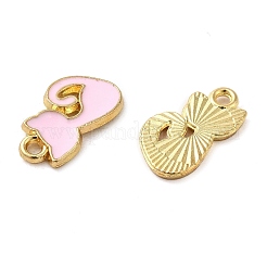 Alloy Enamel Pendants&nbsp;ENAM-Q507-02G