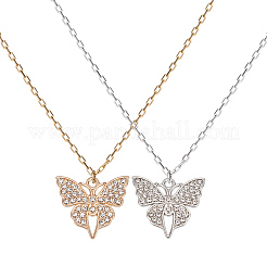 50Pcs 2 Colors Alloy Rhinestone Pendants&nbsp;FIND-HY0003-88
