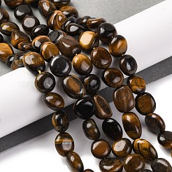 Natural Tiger Eye Beads Strands&nbsp;G-G146-A05-02