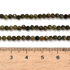Natural Green Tourmaline Beads Strands&nbsp;GG-CBAA9B4-B01-02