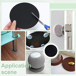 8Pcs Self-adhesive Felt Pad&nbsp;DIY-PH0035-04C