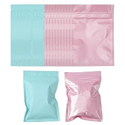 20Pcs 2 Colors Solid Color Plastic Zip Top Bags&nbsp;OPP-FS0001-02