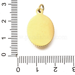 304 Stainless Steel Pendants&nbsp;STAS-Q337-09G