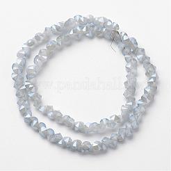 Electroplate Glass Bead Strands&nbsp;EGLA-J138-A-FR01