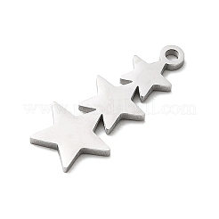 304 Stainless Steel Pendants&nbsp;STAS-D388-02P