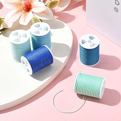 5 Rolls 5 Colors Round Waxed Polyester Cord&nbsp;YC-FS0001-02C