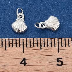 925 Sterling Silver Shell Charms with Jump Rings&nbsp;STER-K181-07S