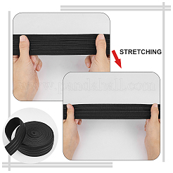 16 Yards 2 Colors Polyester Elastic Ribbon&nbsp;EC-PH0001-27