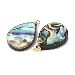 Natural Abalone Shell Pendants&nbsp;SH-CJC0AC7-01C-G