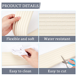 NBR Foam Anticollision Strip&nbsp;AJEW-GF0014-63B