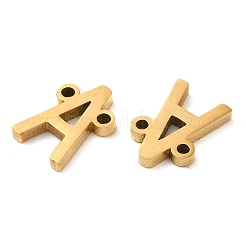 26Pcs Ion Plating(IP) 304 Stainless Steel Connector Charms&nbsp;STAS-C081-01G